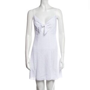 alice + olivia white sparkly dress